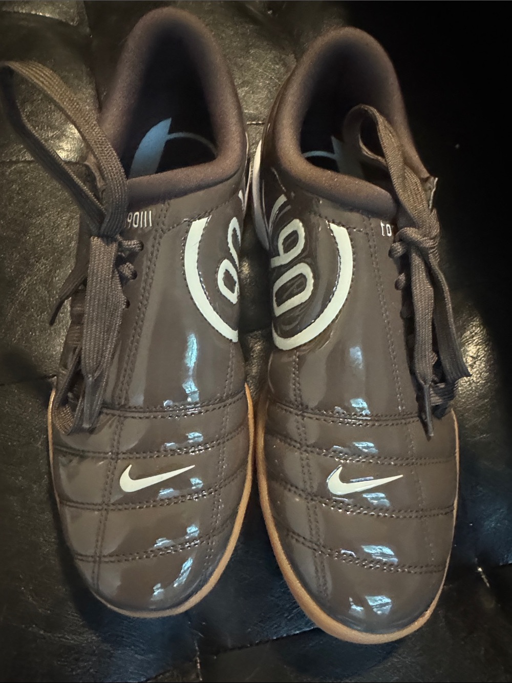 Nike Women’s Shoes - Brown with White Swoosh